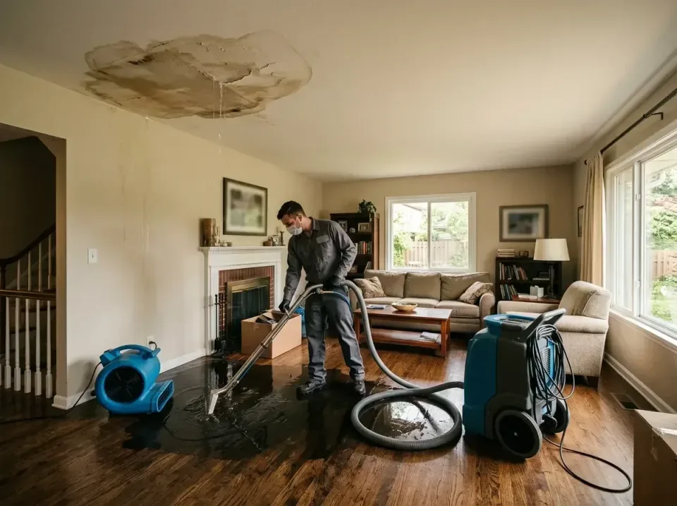 attic-pipe-burst-ceiling-drip-008 — frequently asked questions, Water Damage Restoration & Carpet Care in Northfield, NJ